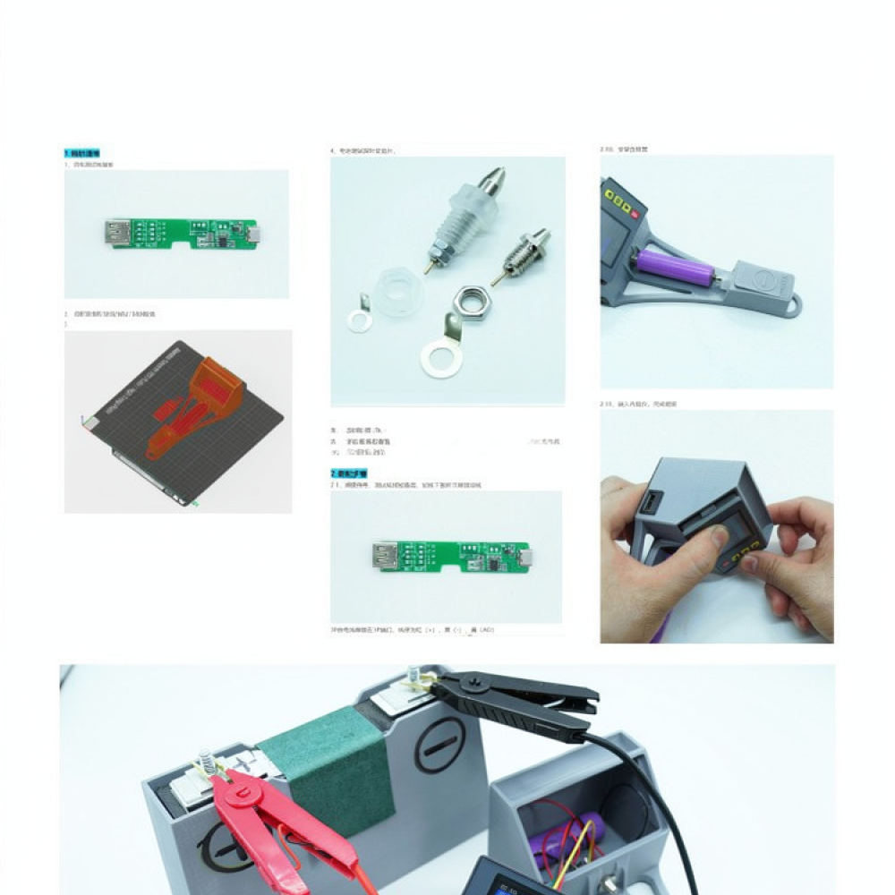 Probador de voltaje y resisten - Battery Internal Resistance Tester Four Wire reseña y precio