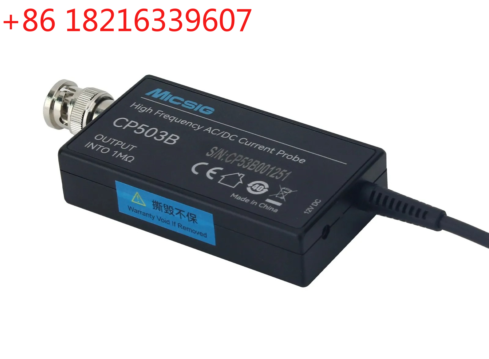 Sondas de Corriente CA/CC de A - Current Probe Ac Dc 50Mhz Oscilloscope reseña y precio